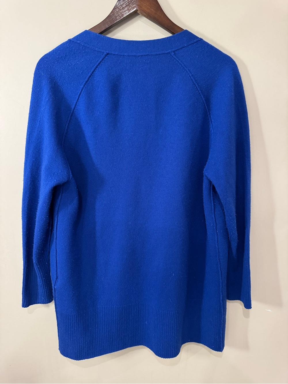 Sioni Royal Blue Open Front Cardigan Sweater Women’s Medium - Picture 5 of 7